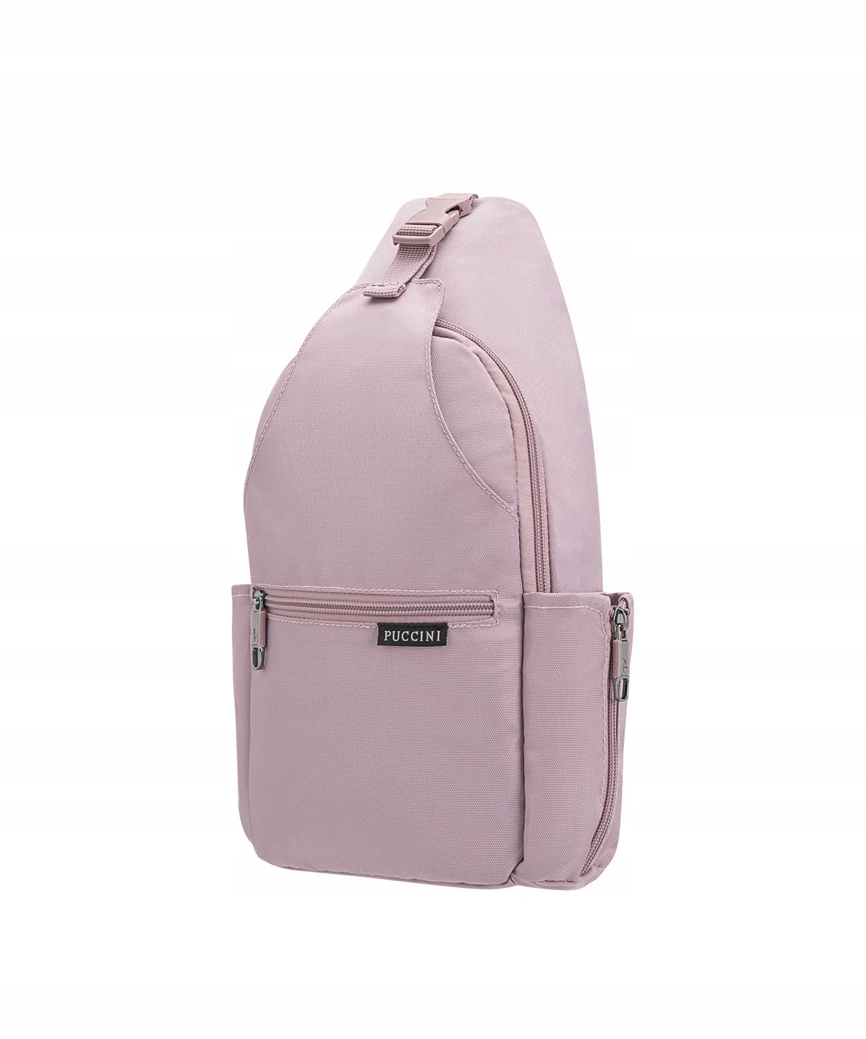 Nerka Crossbody Plecak z Jedną Szelką Sling Bag Puccini Różowy PM9018-3C