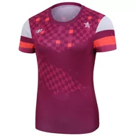 Koszulki sportowe damskie - Damska koszulka kolarska Protective 125012-630 P-Red Sun Rozmiar: L / Kolor: różowy - miniaturka - grafika 1