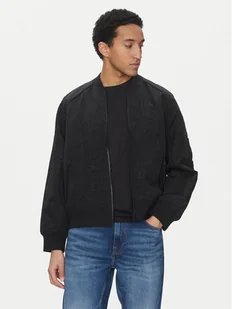 Calvin Klein Jeans Kurtka bomber J30J322938 Czarny Relaxed Fit - Kurtki męskie - miniaturka - grafika 1