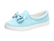 Trampki damskie - Slip On Niebieskie buty damskie Balada B781-13 - miniaturka - grafika 1