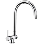 Baterie kuchenne - Blanco CORESSA-F chrom dźwignia z lewej strony 521544 - miniaturka - grafika 1