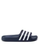 Klapki i japonki damskie - adidas Klapki adilette Aqua F35542 Granatowy - miniaturka - grafika 1