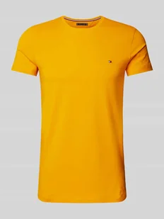 T-shirt z wyhaftowanym logo - Koszulki męskie - miniaturka - grafika 1