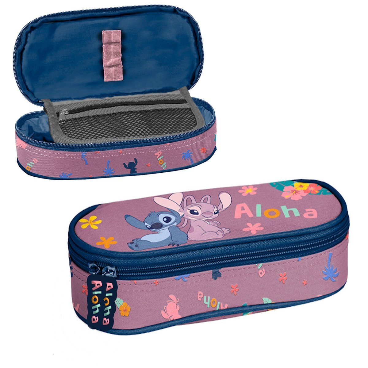 Piórnik szkolny saszetka Lilo i Stitch Aloha DS26VV-013