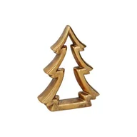 Ozdoby bożonarodzeniowe - Figurka ceramiczna Choinka 11,5 x 2,5 x 14,5 cm - miniaturka - grafika 1