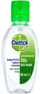 Dezynfekcja - Reckitt Benckiser Healthcare BENCKISER Dettol antybakteryjny żel do rąk 50 ml - miniaturka - grafika 1