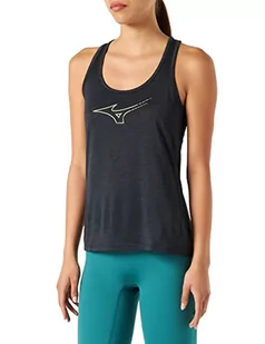 Mizuno Damska bluza z długim rękawem, czarna, S - Bluzy damskie - miniaturka - grafika 1