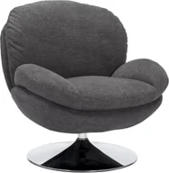 Fotele - FOTEL BRIGITTE CHROM STELAŻ / BREGO CIEMNY SZARY 18 - miniaturka - grafika 1