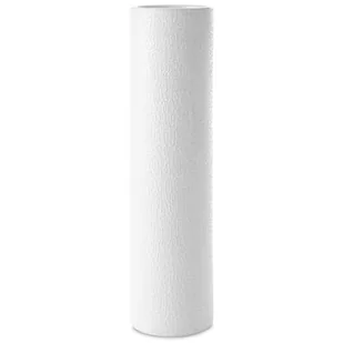 Wazon EUROFIRANY Riso 13 x 50 cm Biały - Wazony i flakony - miniaturka - grafika 1