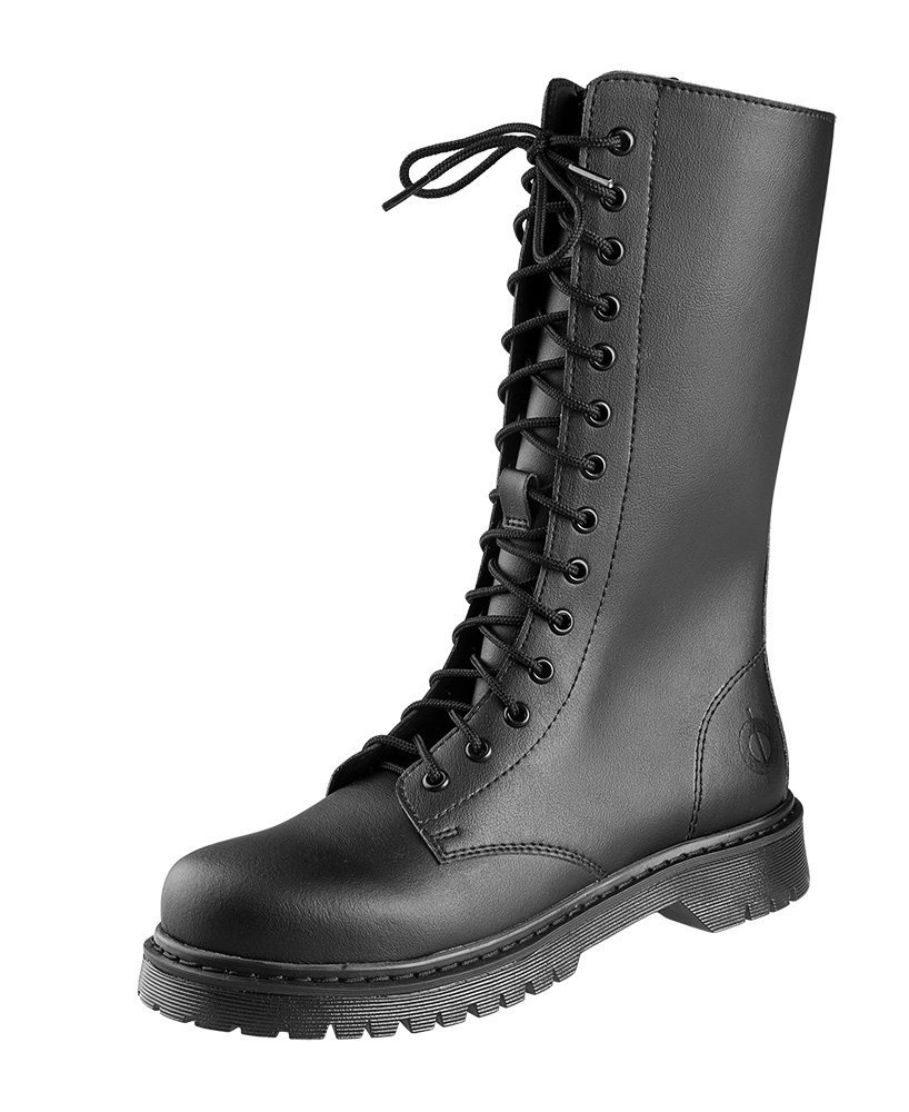 glany ALTERCORE czarne 14-dziurkowe (652 VEGETARIAN BLACK) ciemny spód-36