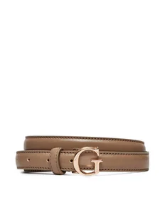 Guess Pasek Damski BW9119 P4220 Brązowy - Paski - miniaturka - grafika 1