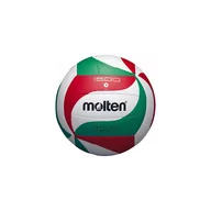 Siatkówka - Piłka siatkowa Molten V4M1500 biało-czerwono-zielona - rozmiar piłek - 4 - miniaturka - grafika 1