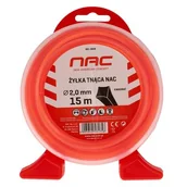 Akcesoria do kos i kosiarek - NAC Żyłka do kosy i podkaszarki 001-0028 - miniaturka - grafika 1