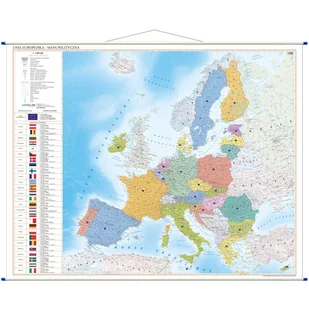 Unia Europejska mapa ścienna polityczna, 1:3 000 000 - Mapy i plansze edukacyjne - miniaturka - grafika 1