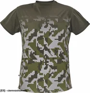 Odzież robocza - CERVA NEURUM - t-shirt - ciemnooliwkowy XL - miniaturka - grafika 1
