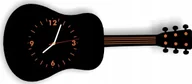 Wyposażenie pokoiku dziecięcego - naSciane Zegar ścienny GITARA na prezent dla muzyka - miniaturka - grafika 1