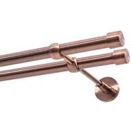 Karnisze - Karnisz DECASTYL Luna Podwójny 320 cm Miedziany - miniaturka - grafika 1