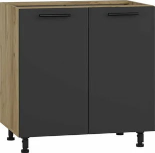VENTO D-80/82 szafka dolna Halmar front: antracyt  - Szafki kuchenne - miniaturka - grafika 1
