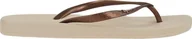 Klapki i japonki damskie - Klapki damskie Ipanema Anat Tan Fem beżowe 81030-AG183 39 - miniaturka - grafika 1