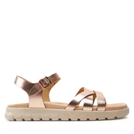 Buty dla dziewczynek - Sandały Geox J Sandal Soleima Gir J45GSA 000CF C7018 D Różowe złoto - miniaturka - grafika 1