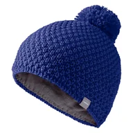 Czapki damskie - Damska Czapka zimowa HEAD PAULA BEANIE W 827410-RO – Niebieski - miniaturka - grafika 1