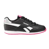 Buty dla dziewczynek - Reebok Royal CL Jog 3.0 buty do biegania, czarne/BOLDPINK/białe, 43 UK, Czarny pogrubiony różowy biały, 13 UK - miniaturka - grafika 1