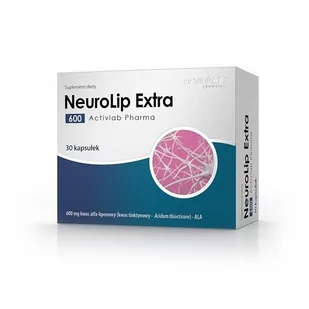 ActivLab Pharma ActivLab NeuroLip Extra 600 30 kapsułek 3388821 - Układ nerwowy - miniaturka - grafika 1