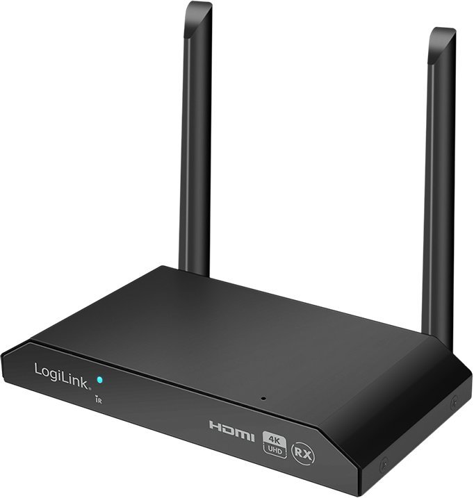 Adapter AV LogiLink  HDW0103AR przedłużacz AV Amplituner Czarny