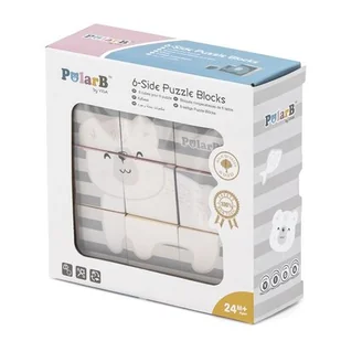 Viga Puzzle sześcienne kostki PolarB V44024 - Układanki dla dzieci - miniaturka - grafika 1