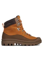 Botki damskie - Palladium Trapery Pallabrousse Hkr Wp+ 98840-203-M Brązowy - miniaturka - grafika 1
