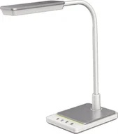 Lampy stojące - Biała nowoczesna lampka biurowa dotykowa - S256 Efos - miniaturka - grafika 1