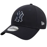 Czapki i chusty sportowe męskie - New Era World Series 9FORTY New York Yankees Cap 60580835, Mężczyzna, Czapka z daszkiem, Czarny - miniaturka - grafika 1