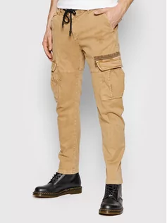 Spodnie damskie - Imperial Spodnie materiałowe P640314601 Brązowy Regular Fit - grafika 1