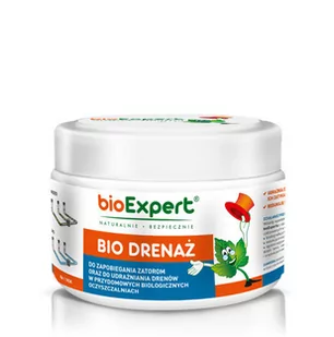 BIO Drenaż 250g - Produkt do drenażu zapobiegający problemom związanym z zapychaniem się drenażu, studzienek i całej instalacji kanalizacyjnej - Szamba i oczyszczalnie ścieków - miniaturka - grafika 1