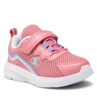 Buty dla dziewczynek - Sneakersy Champion - Shout Out G Ps S32286-CHA-PS013 Pink - grafika 1