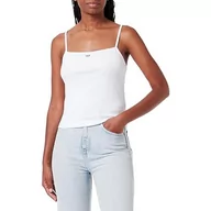 Koszulki i topy damskie - Diesel T-Hop-d Tank Top Koszulka damska, Jasny biały, L - miniaturka - grafika 1