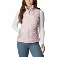 Odzież trekkingowa damska - Bezrękawnik Puchowy Damski Columbia Powder Lite Vest - miniaturka - grafika 1
