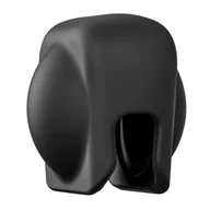 Akcesoria do kamer sportowych - Silikonowe etui na obiektyw Puluz dla Insta360 X3 (czarne) - miniaturka - grafika 1