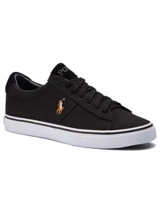 Polo Ralph Lauren Tenisówki Sayer 816749369001 Czarny - Półbuty męskie - miniaturka - grafika 1
