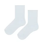 Skarpetki dla dzieci - Skarpetki dziecięce z bawełny organicznej, błękitne - miniaturka - grafika 1