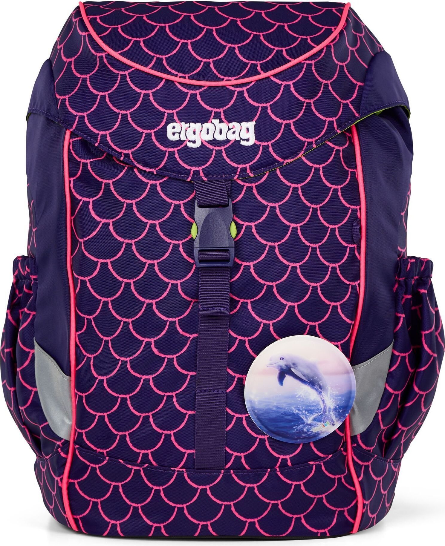 ergobag plecak rekreacyjny Plecak Lumi-Edition Mini Backpack 10L Pearl Diving Bear ciemnofioletowy