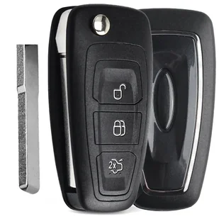Obudowa Pilota Kluczyk Samochodowy Do Ford Mondeo Mk4 Focus Mk3 - Etui na klucze - miniaturka - grafika 1
