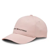 Czapki dla dzieci - Czapka z daszkiem Tommy Hilfiger Th Essentials Cap AU0AU01667 Whimsy Pink TJQ - miniaturka - grafika 1