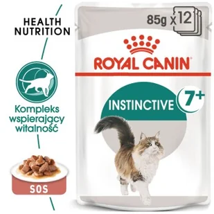 ROYAL CANIN Instinctive 7+ 12x85 g - Mokra karma dla kotów ROYAL CANIN Instinctive 7+ 12x85 g - Mokra karma dla kotów - miniaturka - grafika 1