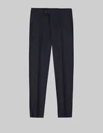 Spodnie męskie - spodnie do zestawu lambrate granatowy slim fit - miniaturka - grafika 1