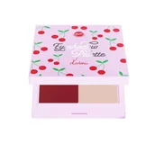 Cienie do powiek - Bell x Kartonii paleta cieni do powiek Cherry on Top 9 g - miniaturka - grafika 1