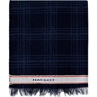 Apaszki i szaliki męskie - Hackett London Męski POW SALVEDGE SCF modny szalik, granatowy/kość słoniowa, jeden rozmiar, Granatowy/kość słoniowa, Rozmiar uniwersalny - miniaturka - grafika 1