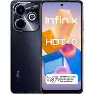 Telefony komórkowe - Infinix Hot 40i 8/256GB Czarny - miniaturka - grafika 1