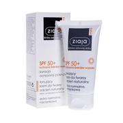 Kremy do twarzy z filtrem - Ziaja Med SPF50+ krem tonujący naturalny 50ml - miniaturka - grafika 1