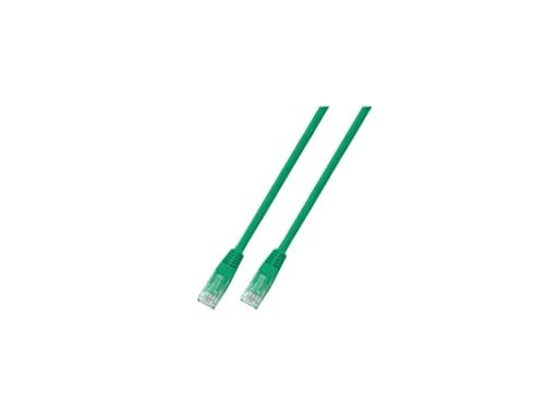 EFB-Elektronik RJ45 U/UTP Cat.5e kabel sieciowy 3 m Cat5e U/UTP (UTP) Zielony - Kable sieciowe (3 m, Cat5e, U/UTP (UTP), RJ-45, RJ-45, Zielony)